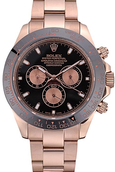 rolex daytona black ion plated tachymeter black|Rolex gold dial.